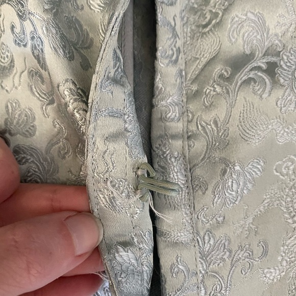 Silk blend light green H&M jacket - Picture 5 of 6